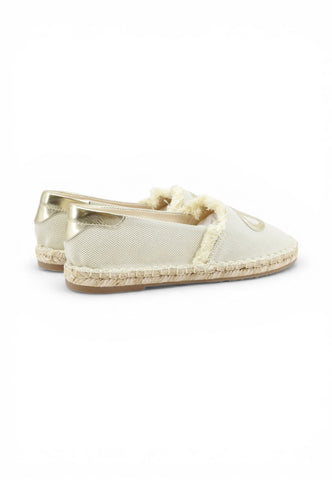 LIU JO Espadrlillas Donna Bianco Oro SA6091TX536S4150-PE26