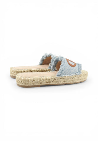 LIU JO Ciabatte Donna Azzurro Marrone SA6099TX523S1106-PE26