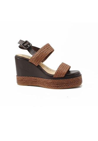 CAFE NOIR Sandali Zeppa Donna Marrone C1GG9703-PE26-M012