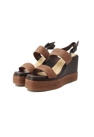 CAFE NOIR Sandali Zeppa Donna Marrone C1GG9703-PE26-M012