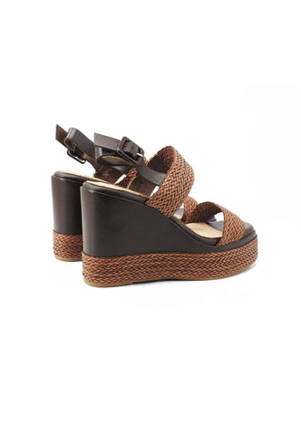 CAFE NOIR Sandali Zeppa Donna Marrone C1GG9703-PE26-M012