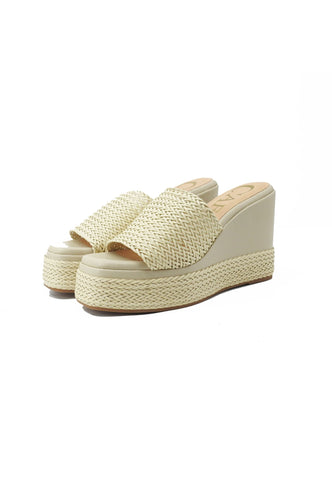 CAFE NOIR Sandali Zeppa Donna Beige C1GG9700-PE26-M008