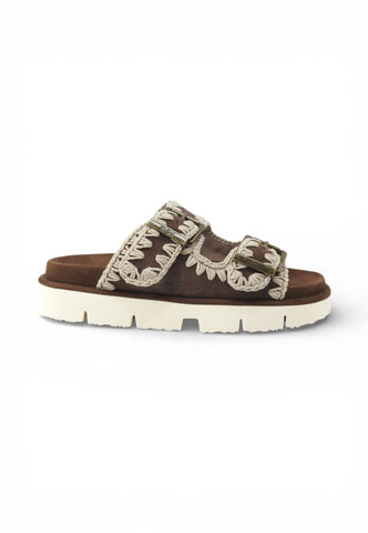 MOU Ciabatte Bio Donna Marrone MU.SW461005A-PE26-DPBRO