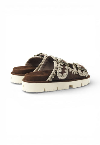 MOU Ciabatte Bio Donna Marrone MU.SW461005A-PE26-DPBRO