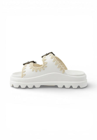 MOU Ciabatte Eva Donna Bianco MU.SW661001N-PE26-WHI