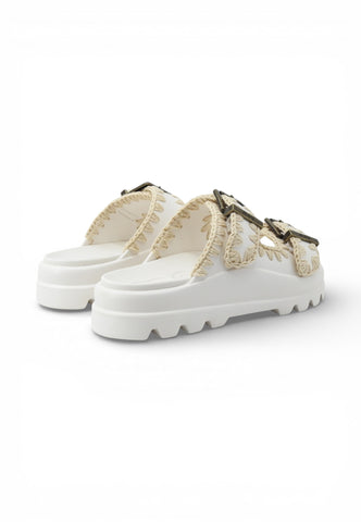 MOU Ciabatte Eva Donna Bianco MU.SW661001N-PE26-WHI
