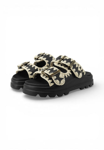 MOU Ciabatte Eva Donna Nero MU.SW661001N-PE26-BKWH