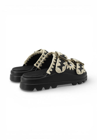 MOU Ciabatte Eva Donna Nero MU.SW661001N-PE26-BKWH