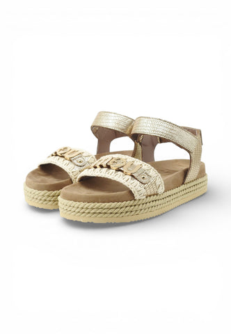 MOU Sandali Rope Donna Oro Beige MU.SW451000C-PE26-MLIGOL