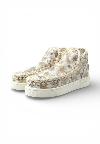 MOU Stivaletti Summer Sneaker Donna Beige Oro MU.SW211058K-PE26-CBEI