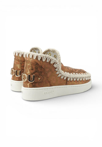 MOU Stivaletti Summer Eskimo Donna Marrone Oro Animalier MU.SW211001C-PE26-VTLBRZ