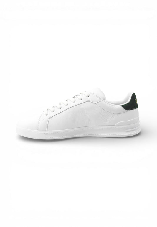 POLO RALPH LAUREN Sneakers Uomo Bianco Verde 809P10044001-PE26