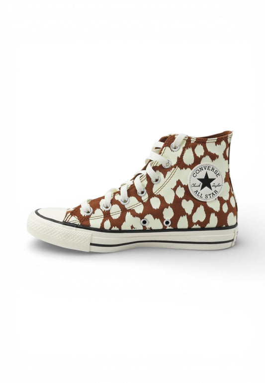 CONVERSE Sneakers Donna Bianco Marrone Animalier A17924C-PE26