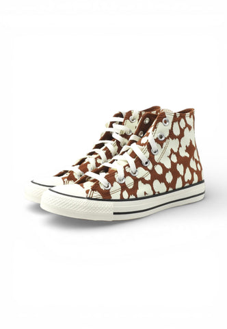 CONVERSE Sneakers Donna Bianco Marrone Animalier A17924C-PE26