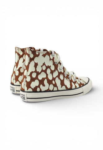 CONVERSE Sneakers Donna Bianco Marrone Animalier A17924C-PE26