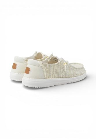 HEY DUDE Stringate Donna Bianco HD.43112-PE26-19B