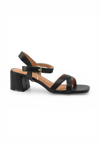 U.S. POLO ASSN Sandali Tacco Donna Nero JADA004-PE26-BLK