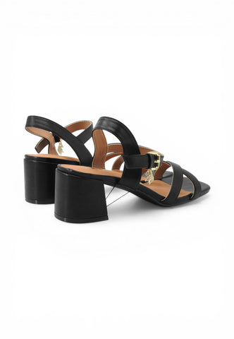 U.S. POLO ASSN Sandali Tacco Donna Nero JADA004-PE26-BLK