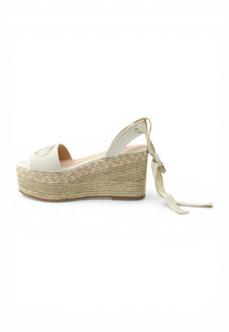 LIU JO Sandali Zeppa Donna Bianco SA6085TX53600005-PE26