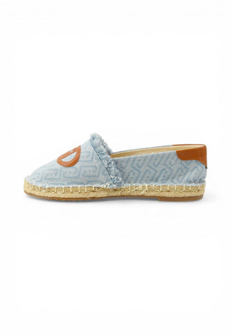 LIU JO Espadrillas Donna Azzurro Denim Marrone SA6091TX523S1106-PE26