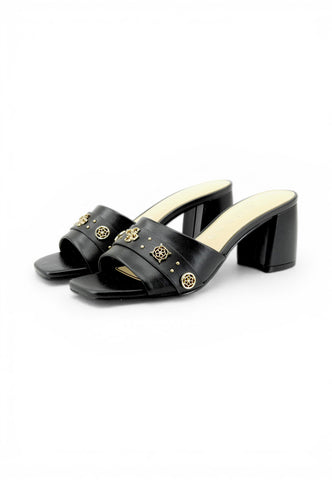 GUESS Sandali Tacco Donna Nero FLJGAUELE03-PE26-BLACK