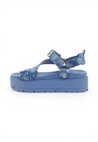 GUESS Sandali Donna Blu Denim FLJFTTDEN03-PE26-BLUE