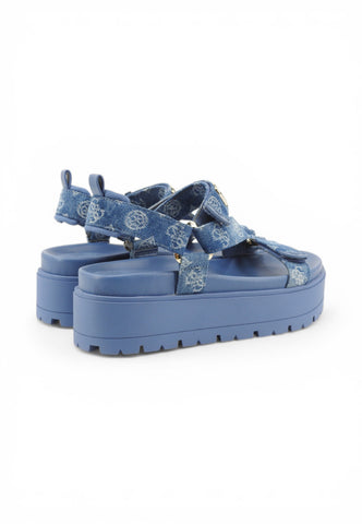 GUESS Sandali Donna Blu Denim FLJFTTDEN03-PE26-BLUE