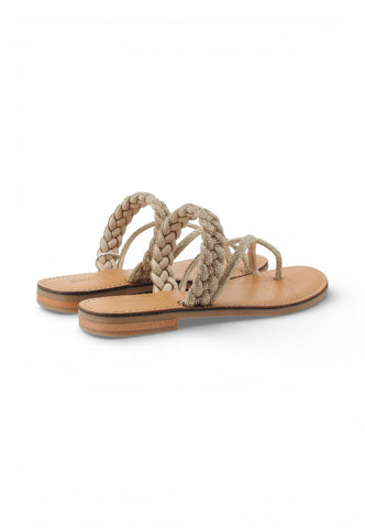 GEOX Ciabatte Infradito Donna Oro Rosa Strass D65YMJ000QD-PE26-CB500