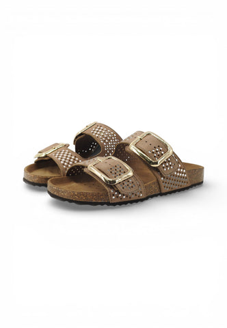 GEOX Ciabatte Donna Marrone Strass D65Y3C000AU-PE26-C8014