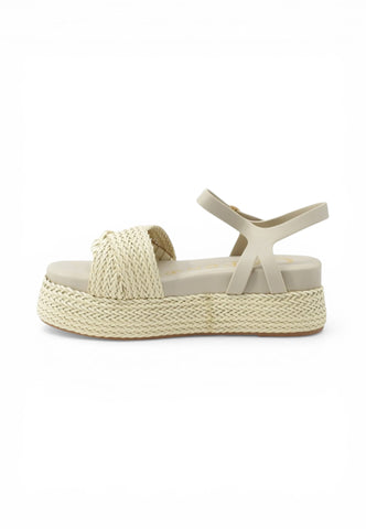 CAFE NOIR Sandali Donna Bianco Beige C1HH9016-PE26-M008
