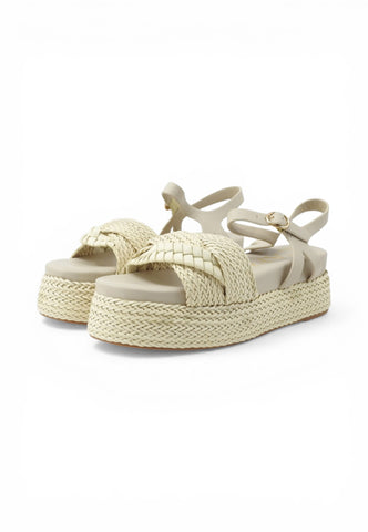 CAFE NOIR Sandali Donna Bianco Beige C1HH9016-PE26-M008