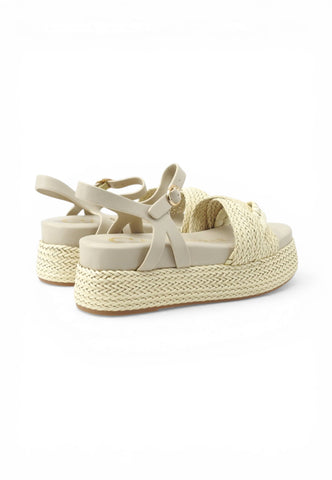 CAFE NOIR Sandali Donna Bianco Beige C1HH9016-PE26-M008
