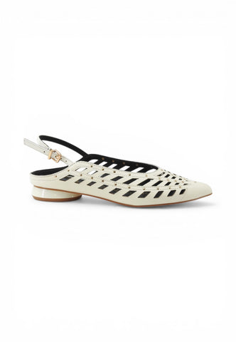 CAFE NOIR Sabot Donna Bianco Borchie C1EG4005-PE26-W001