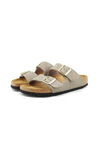 BIRKENSTOCK Ciabatta Arizona Donna Beige Animalier 1031941-PE26