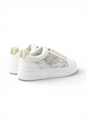 ALVIERO MARTINI Sneakers Donna Bianco Oro 24150558-PE26-X018