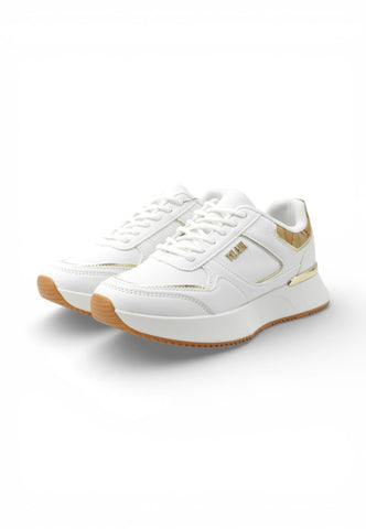 ALVIERO MARTINI Sneakers Donna Bianco Marrone Oro 1477300E-PE26-0900