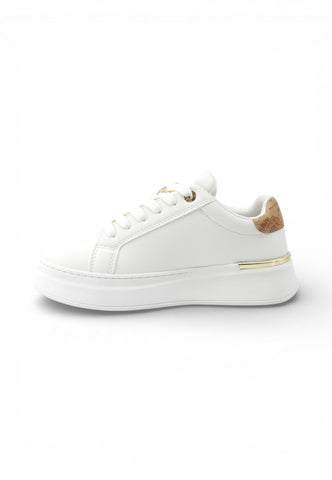 ALVIERO MARTINI Sneakers Donna Bianco Marrone 24270289-PE26-X013