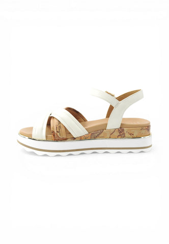 ALVIERO MARTINI Sandali Donna Beige Bianco 24690371-PE26-A630