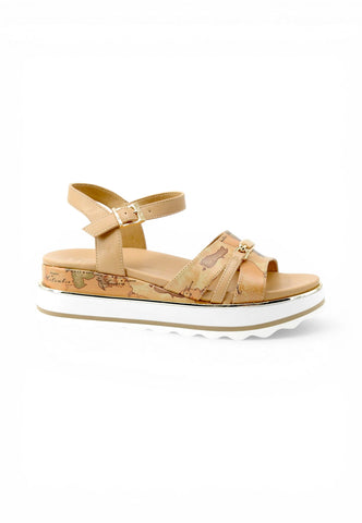 ALVIERO MARTINI Sandali Donna Beige 24660371-PE26-B156