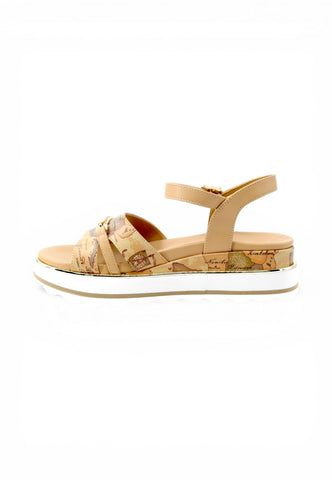 ALVIERO MARTINI Sandali Donna Beige 24660371-PE26-B156