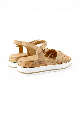 ALVIERO MARTINI Sandali Donna Beige 24660371-PE26-B156