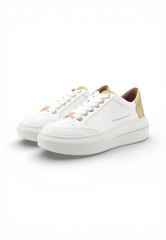ALEXANDER SMITH Sneakers Donna Bianco Oro ASBDLSW-1870-WGD-PE