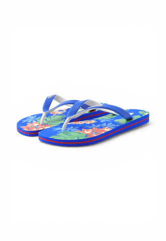 POLO RALPH LAUREN Ciabatte Infradito Uomo Blu Multicolore 816P08338002-PE26