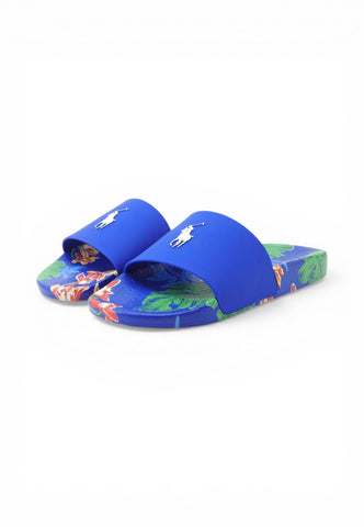 POLO RALPH LAREN Ciabatte Uomo Blu Multicolore 809P08336002-PE26