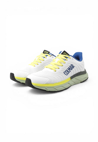 COLMAR Sneakers Uomo Bianco Blu Giallo URBANTRAILX1145-PE26