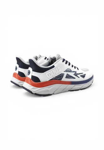 COLMAR Sneakers Uomo Bianco Blu Rosso URBANTRAILX2154-PE26