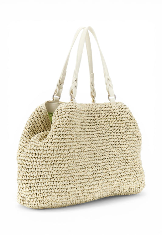 CAFE NOIR Borsa Shopper Donna Bianco C3VA1002-PE26-W038