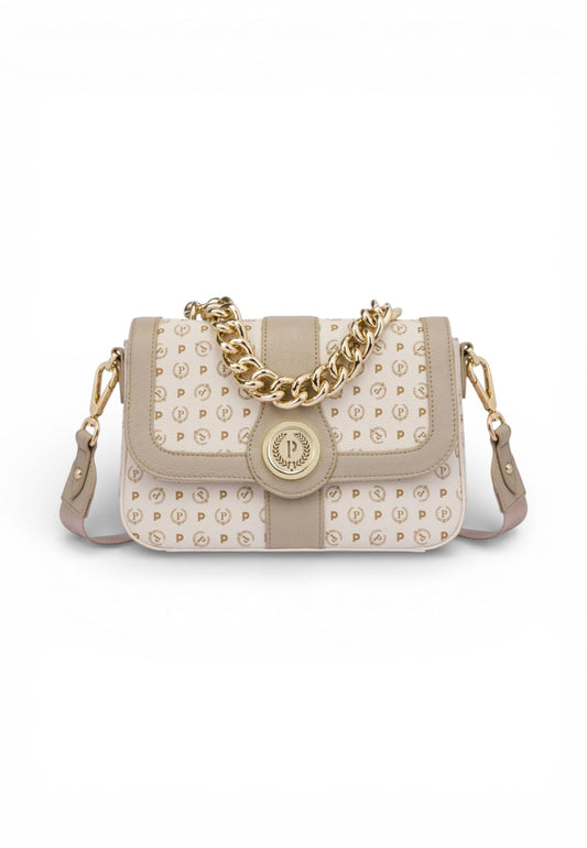 POLLINI Borsa Tracolla Donna Bianco Beige TE8475PP0EQ1110A-PE26