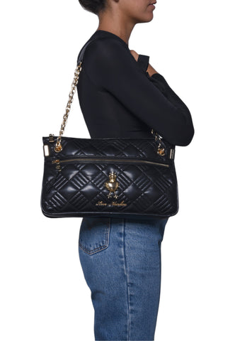 LOVE MOSCHINO Borsa A Spalla Donna Nero JC4266PP0OKH100A-PE26