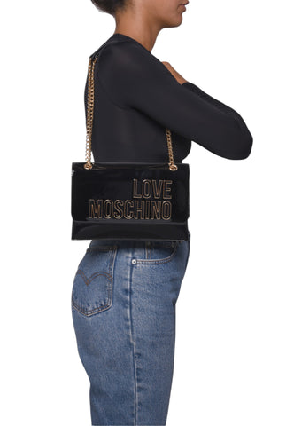 LOVE MOSCHINO Borsa A Spalla Donna Nero JC4246PP0OKE100A-PE26